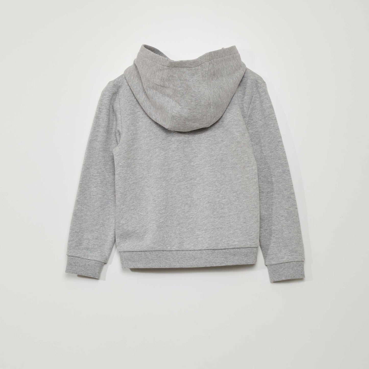 Sweatshirt fabric hoodie GREY