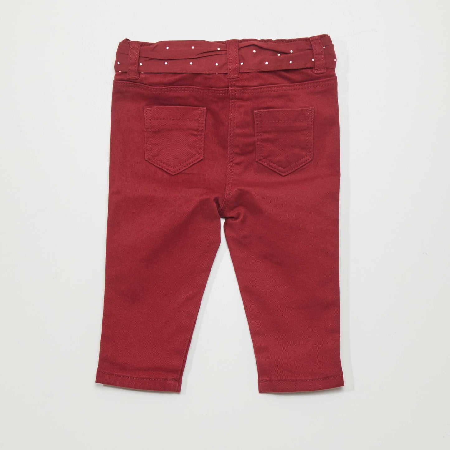 Slim-fit trousers RED