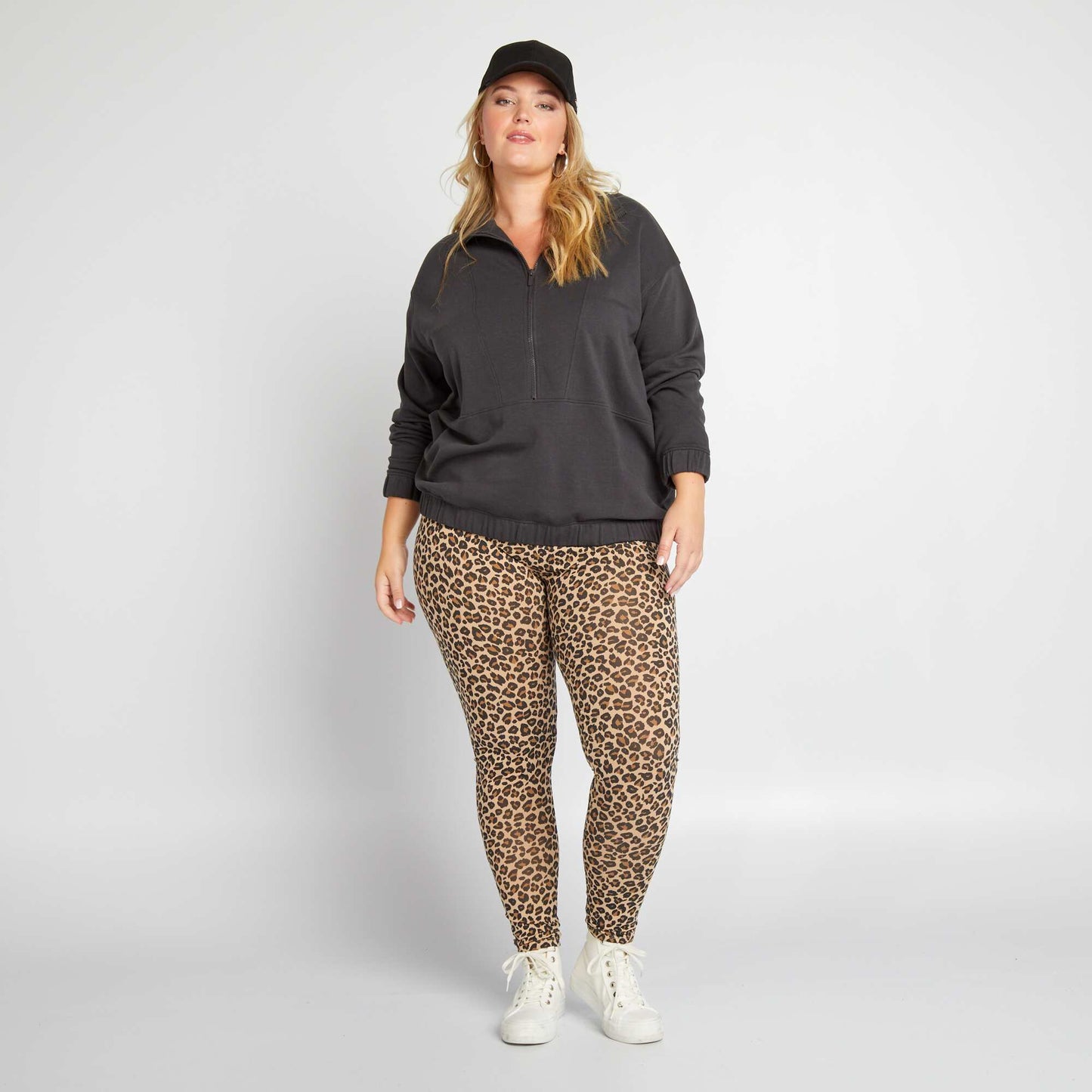 Stretch leopard print leggings NOMADLEO