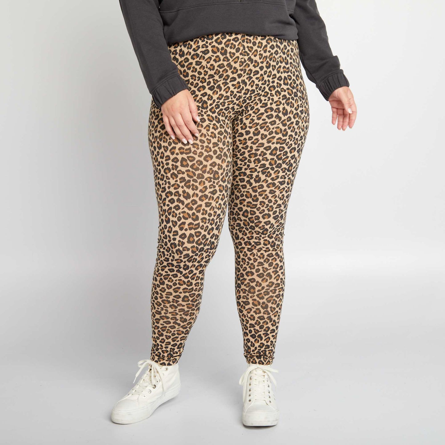 Stretch leopard print leggings NOMADLEO