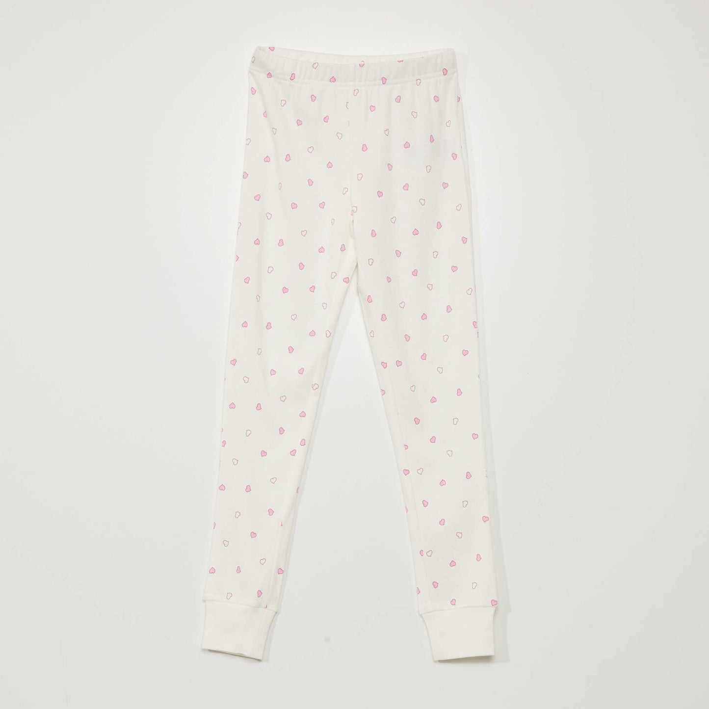 Long pyjamas - Strawberry print - 2-piece set BLUE