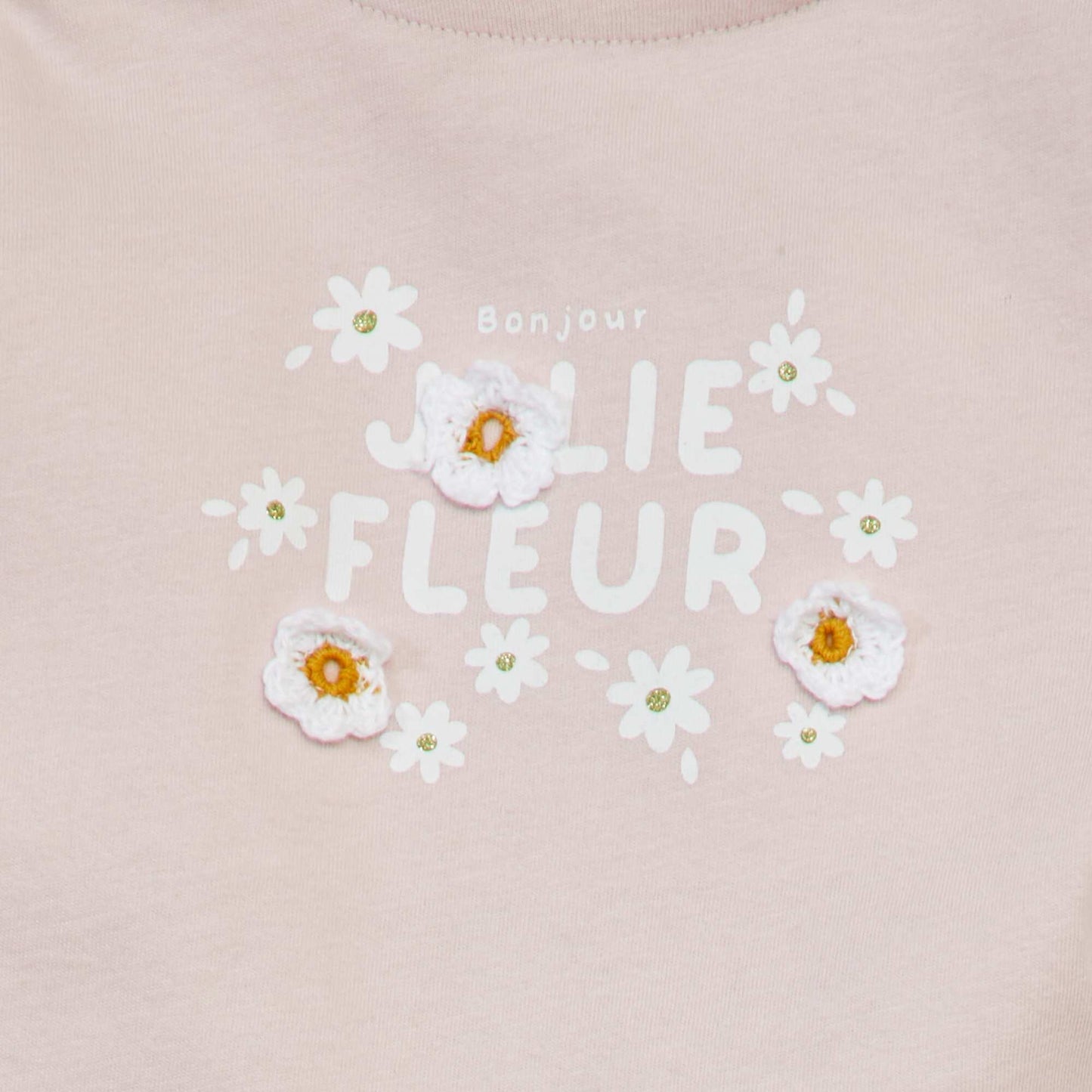 تي شيرت بكم طويل بطبعة بوكله PINK