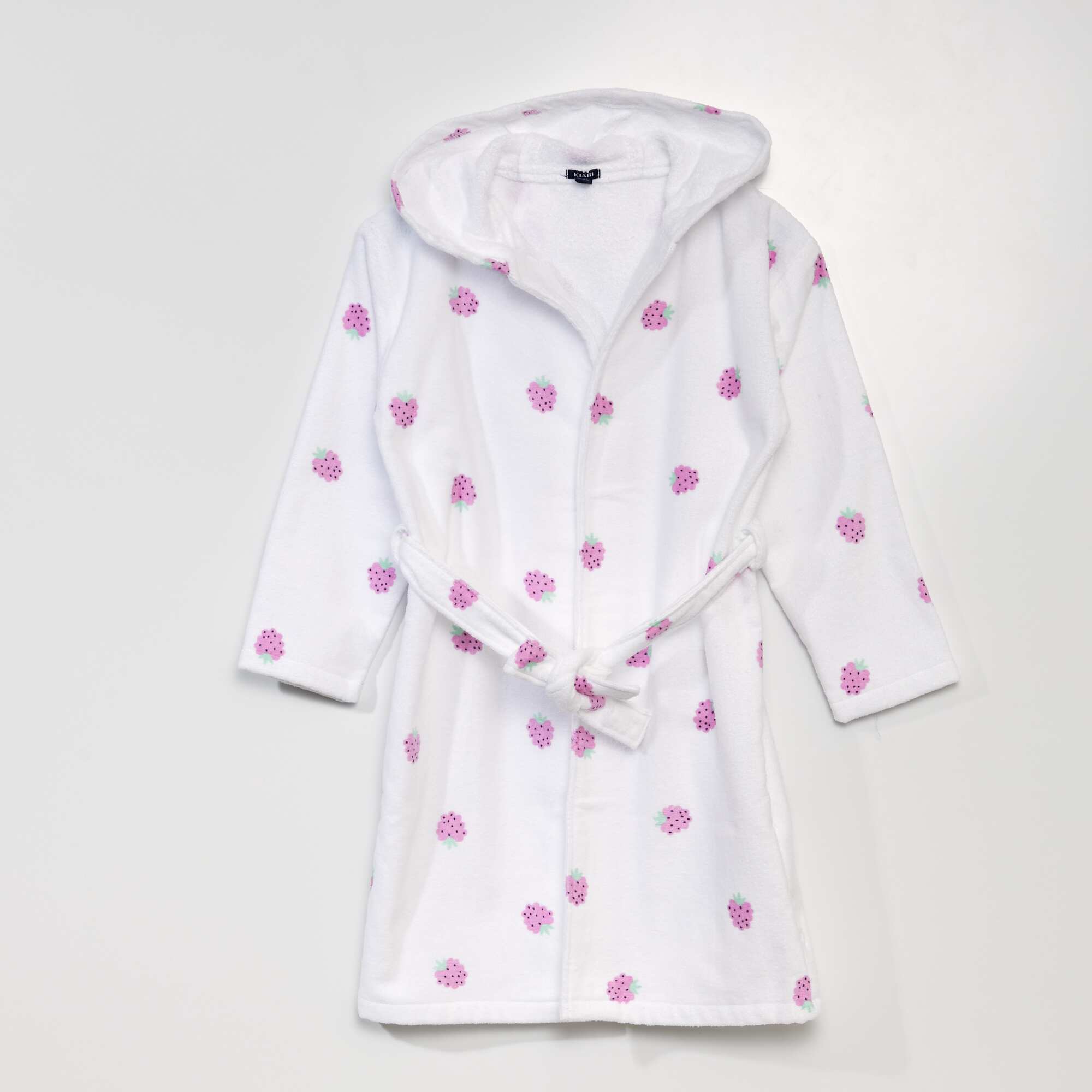 Towelling dressing gown WHITE Kiabi Arabie