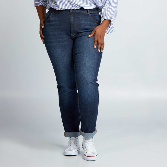 5-pocket regular-fit jeans L30 BLUE