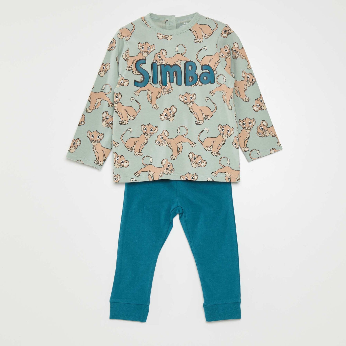 'Disney' pyjama T-shirt + bottoms set - 2-piece set GREEN