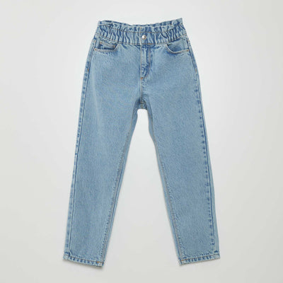 Paperbag jeans BLUE