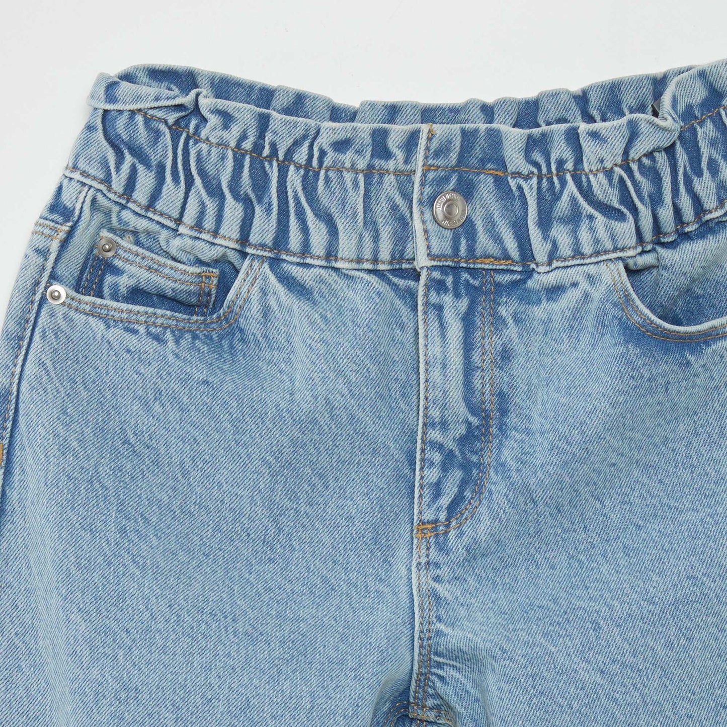 Paperbag jeans BLUE
