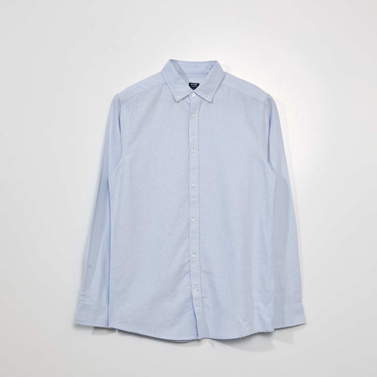 Oxford cotton shirt BLUE