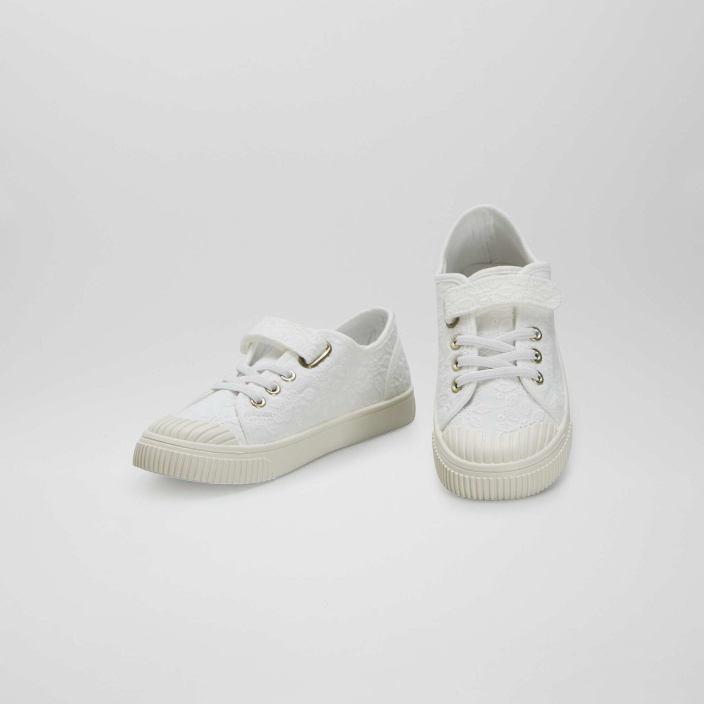 Canvas trainers WHITE