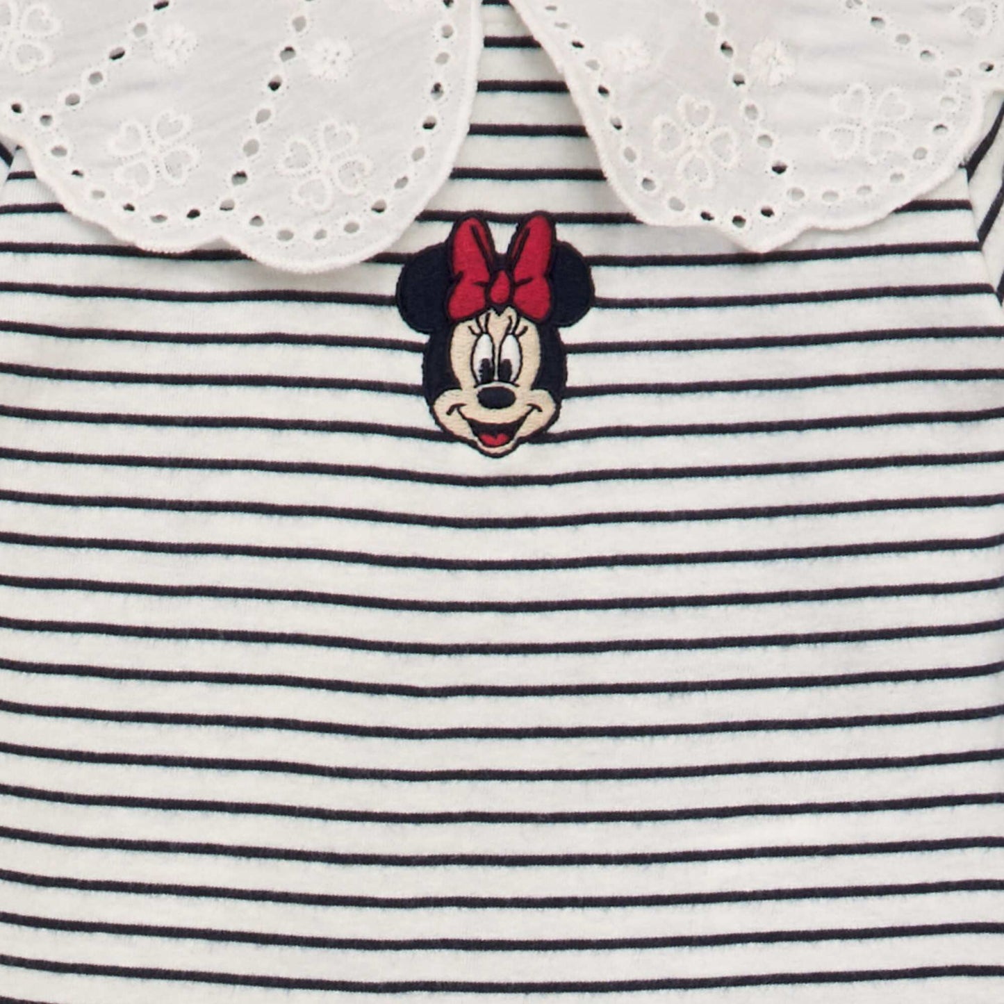 Disney T-shirt with fancy collar WHITE