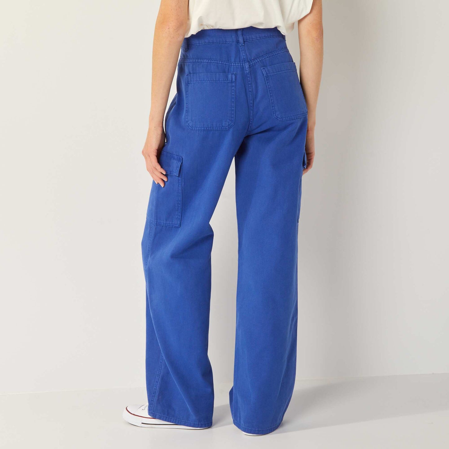 Wide-leg jeans BLUE WEB