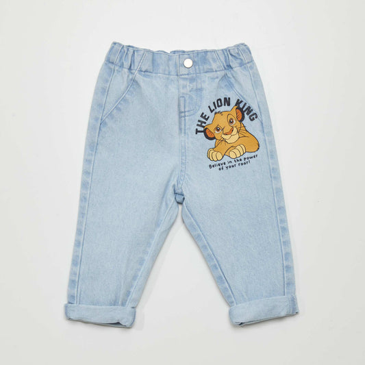 Disney The Lion King slim-fit jeans BLUE