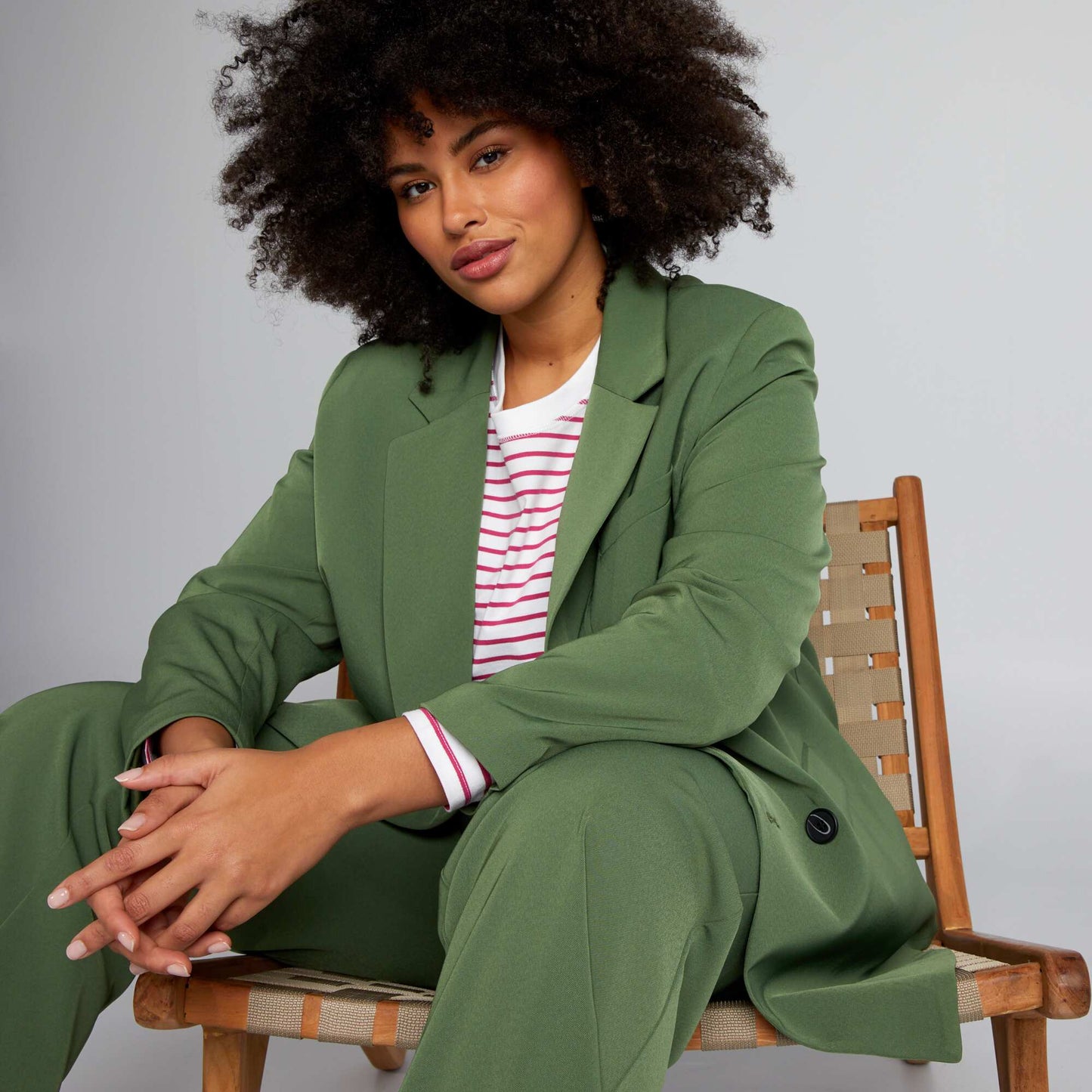 Tailored jacket GREEN