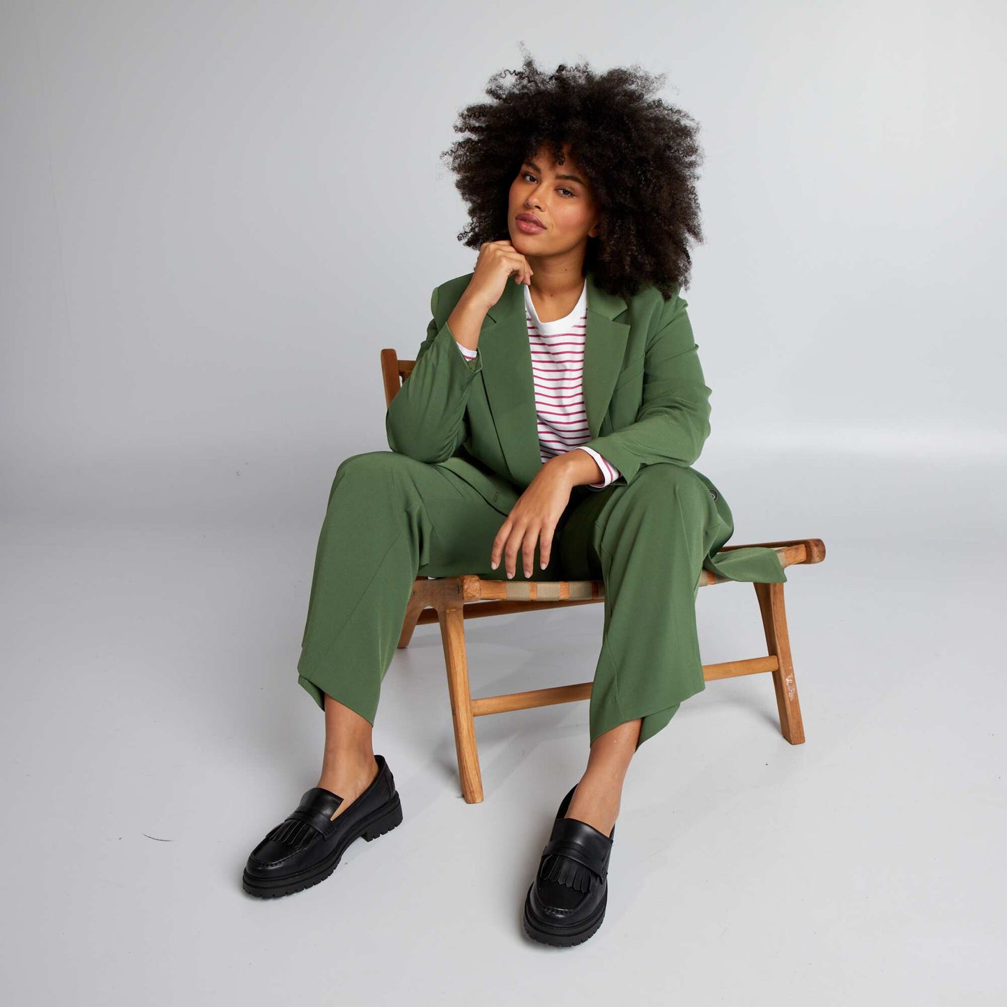 Tailored jacket GREEN