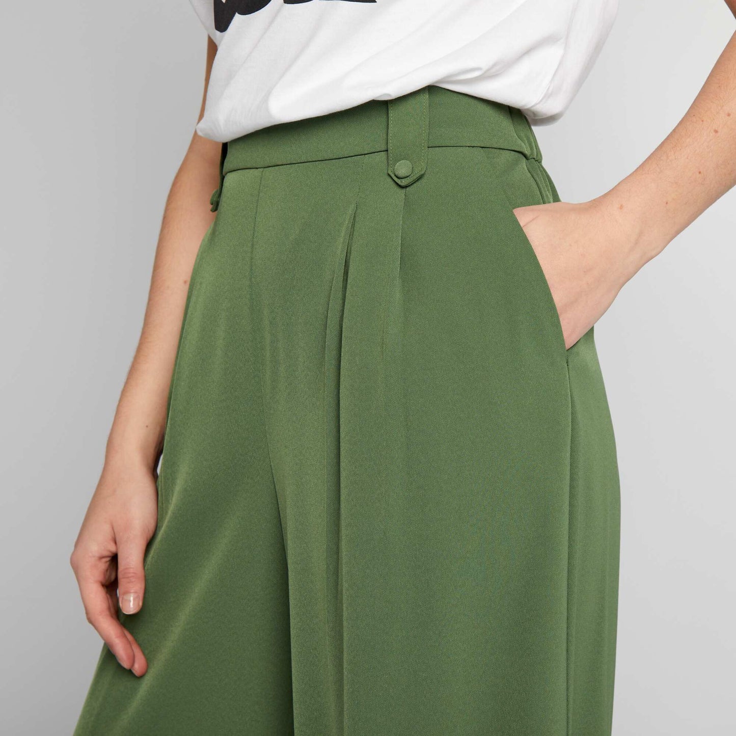 Tailored trousers GREEN