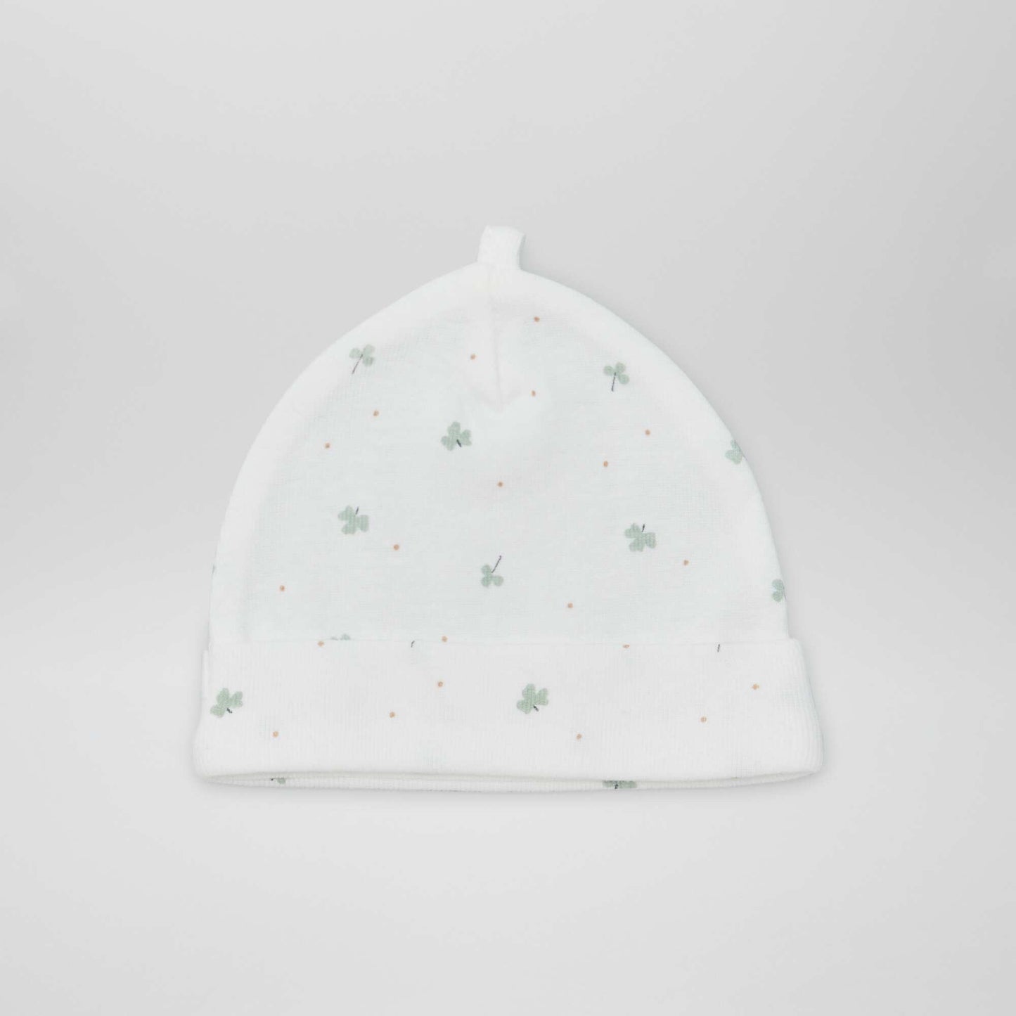 Pack of 2 newborn hats WHITE