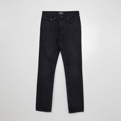 جينز بساقين مستقيمتين - L34 رمادي