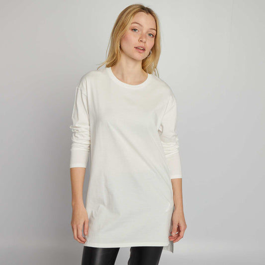 Long T-shirt WHITE