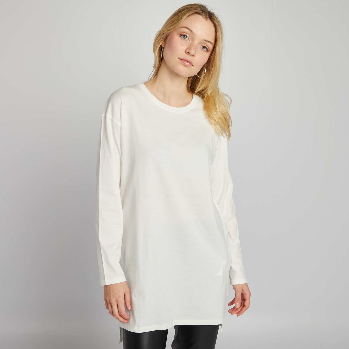 Long T-shirt WHITE