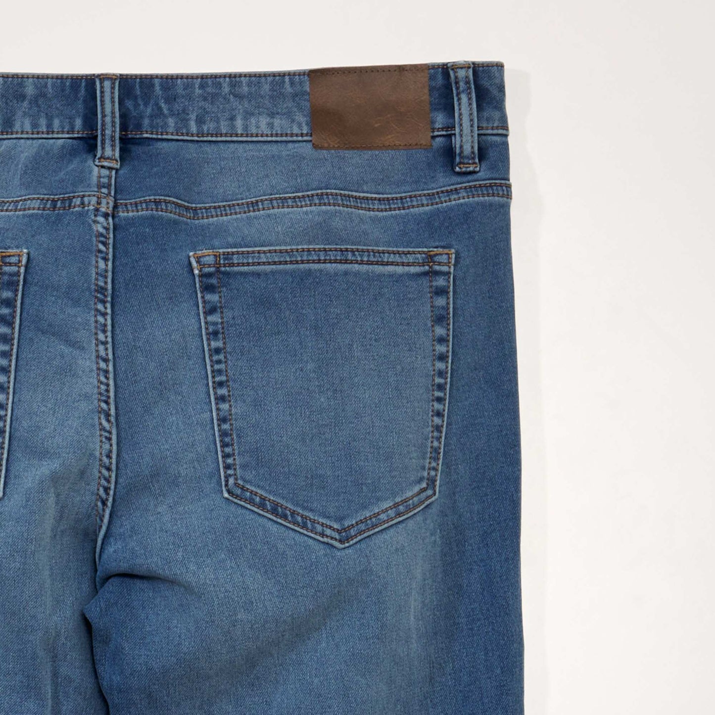 Slim-fit stretch jeans - L32 BLUE