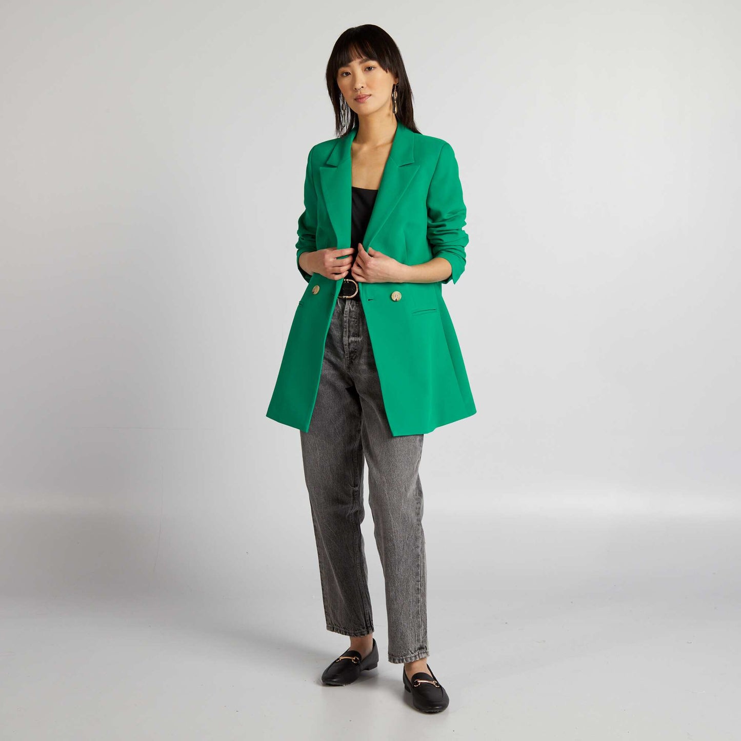 Long suit jacket GREEN