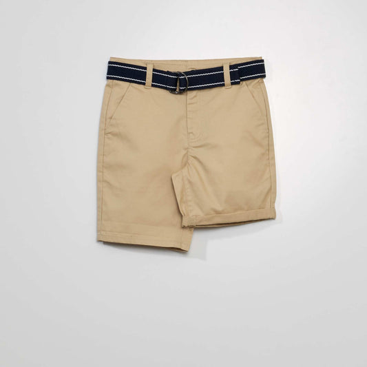 Chino Bermuda shorts BEIGE