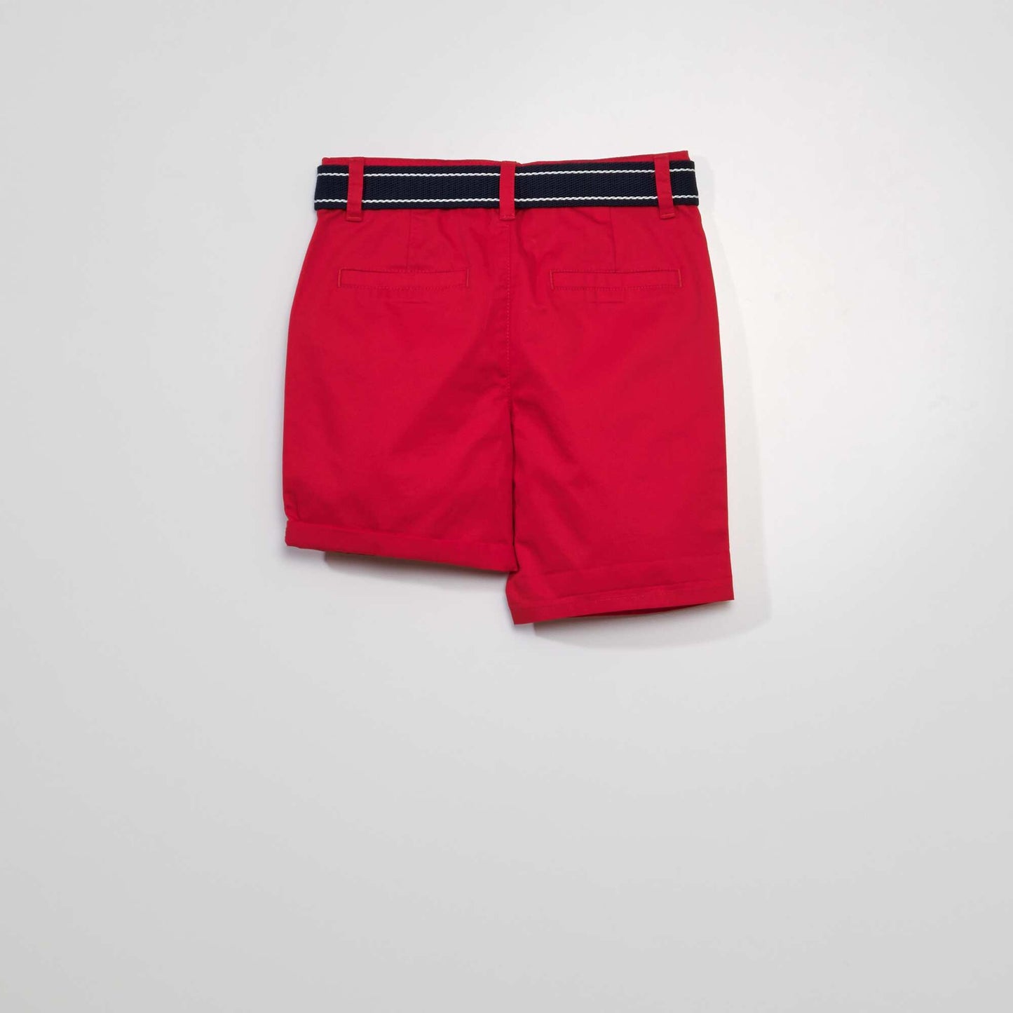 Chino Bermuda shorts red