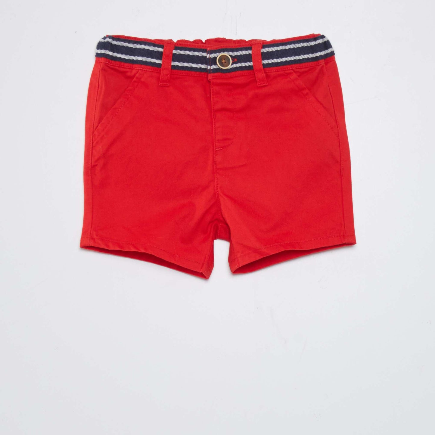 Chino Bermuda shorts red