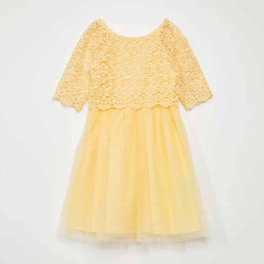 Party dress YELLOW