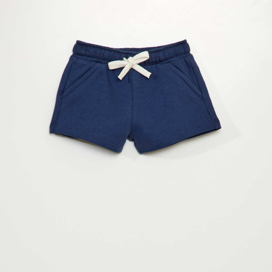 Plain shorts BLUE