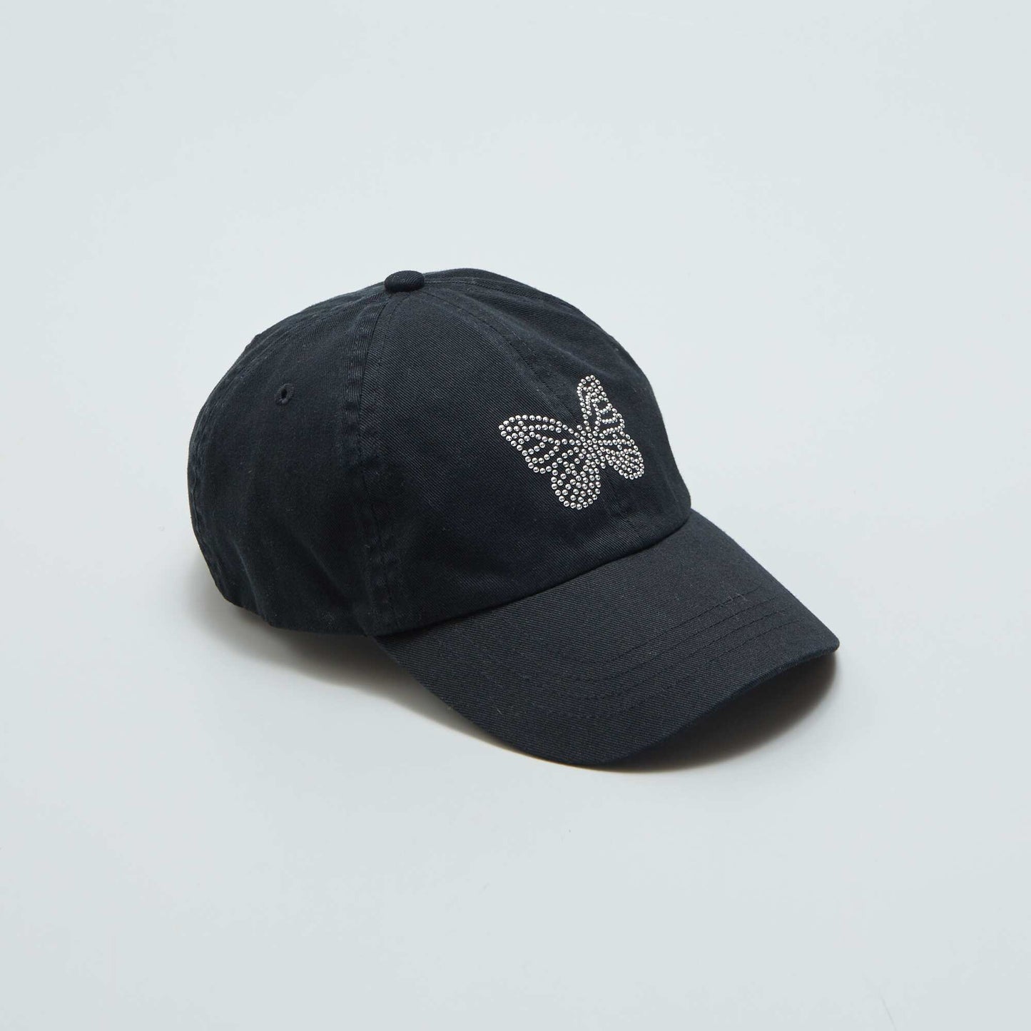 Canvas cap BLACK