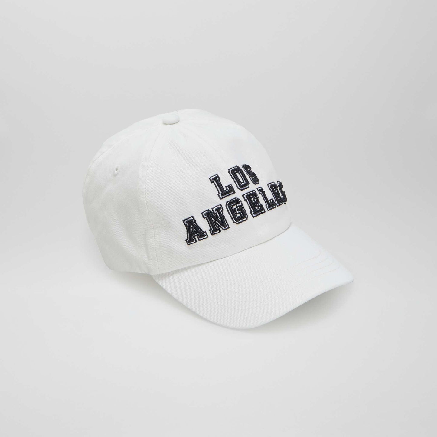 Canvas cap WHITE