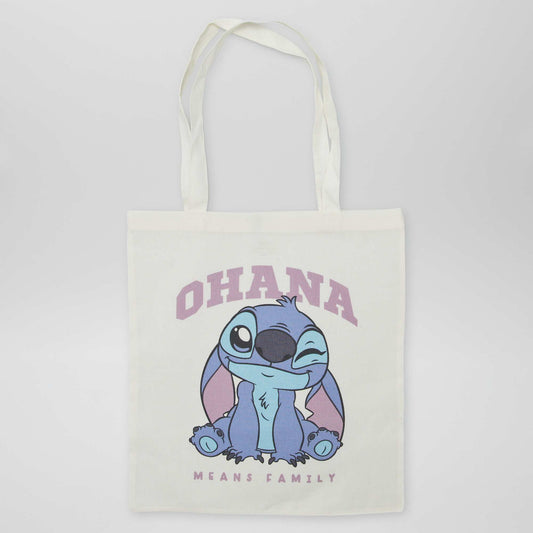 Disney Stitch tote bag BEIGE