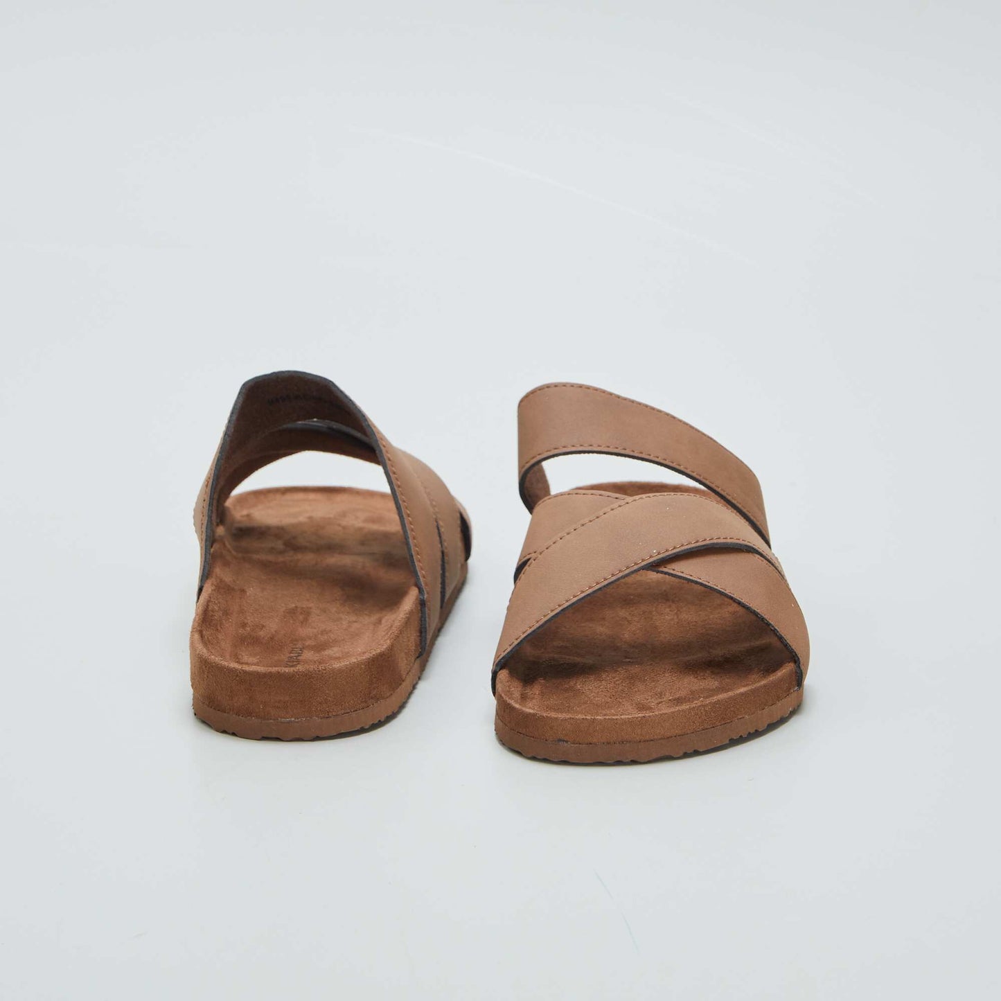 Plain sandals BROWN