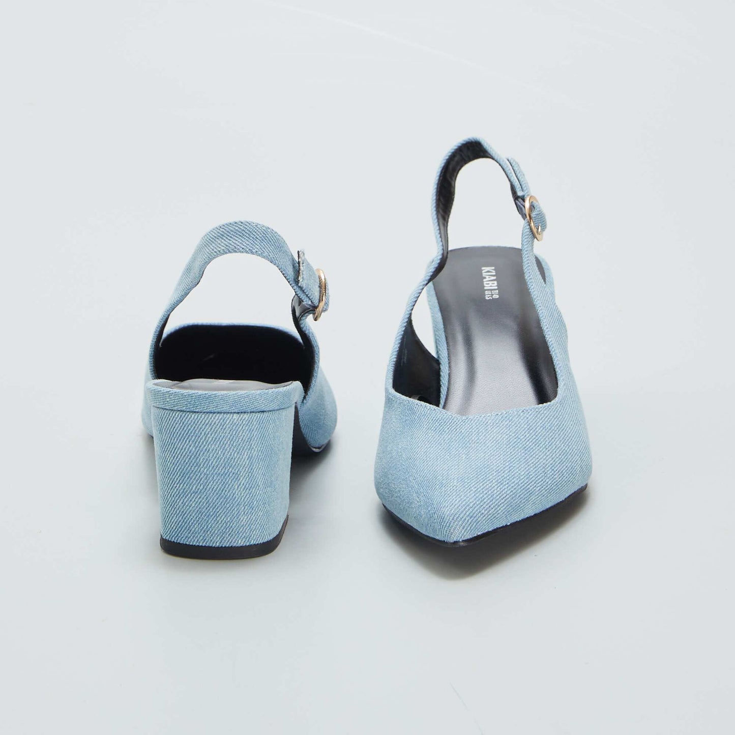 Plain heels BLUE