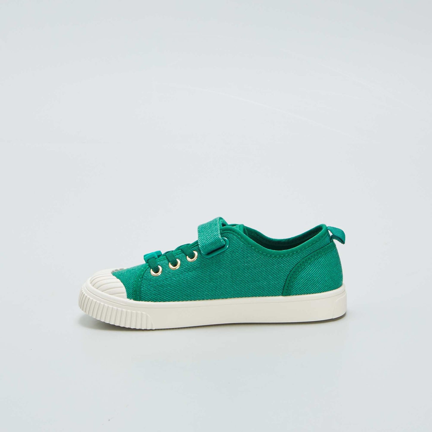 Canvas trainers GREEN