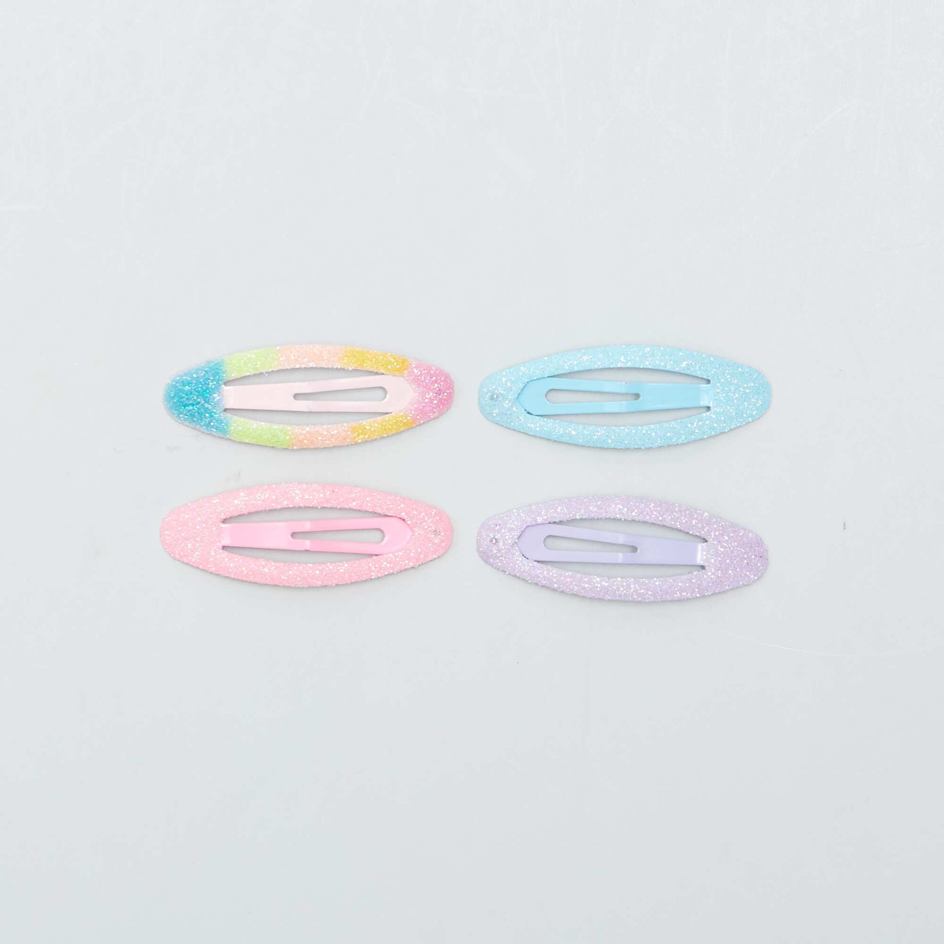 Snap hair clips BLUE
