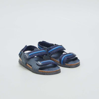 صندل هوك وحلقة للمشي لمسافات طويلة أزرق