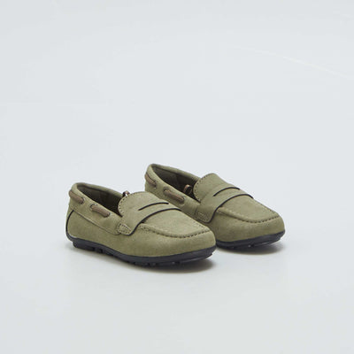 Loafer deck shoes KHAKI
