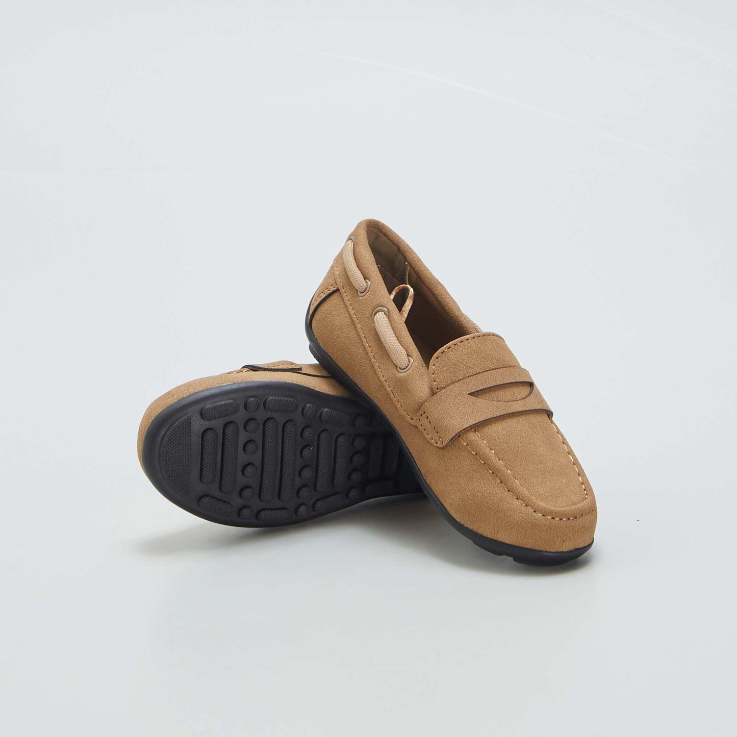 Loafer deck shoes BEIGE