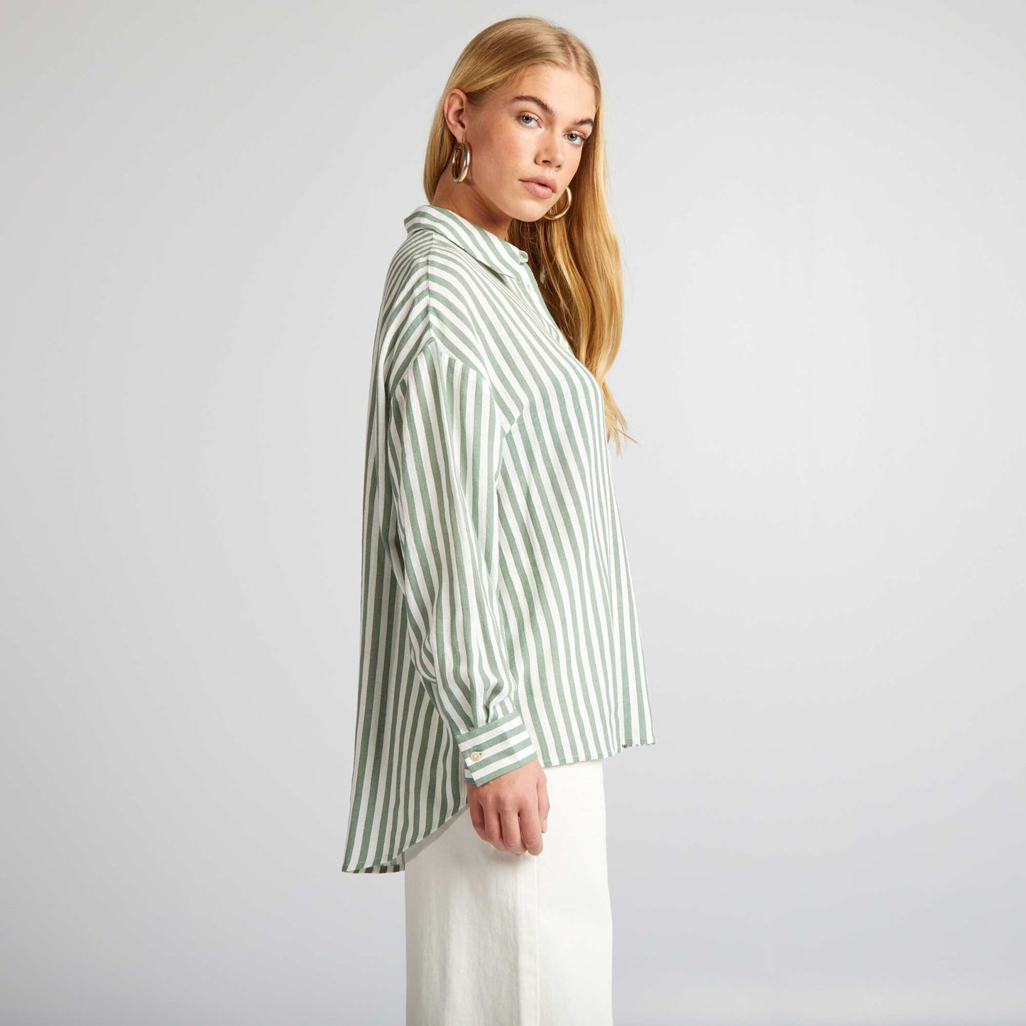 Striped shirt GREEN