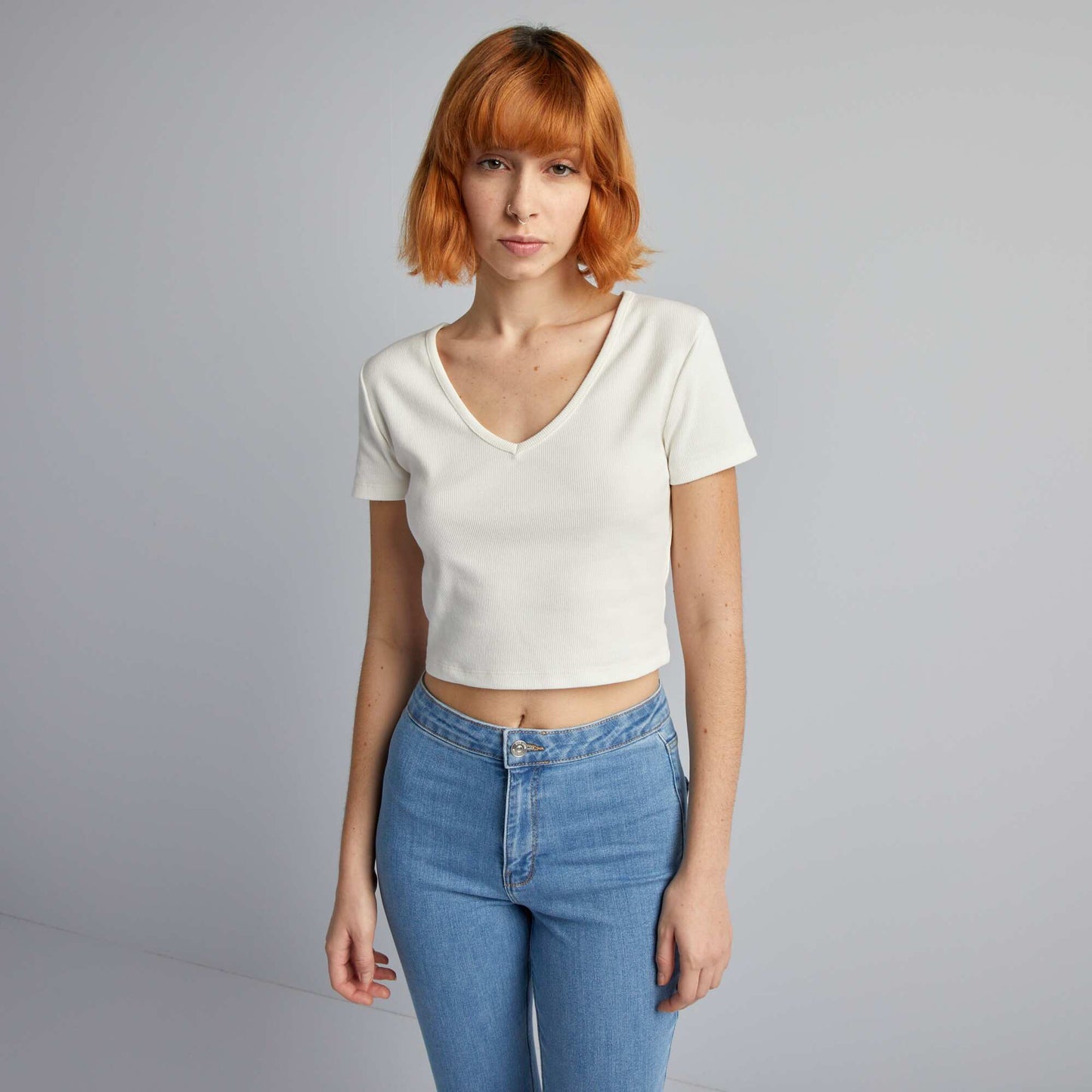 Crop top White
