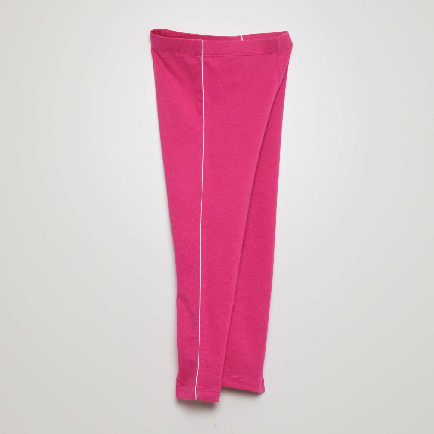 Stretch jersey leggings with elasticated waist PINK