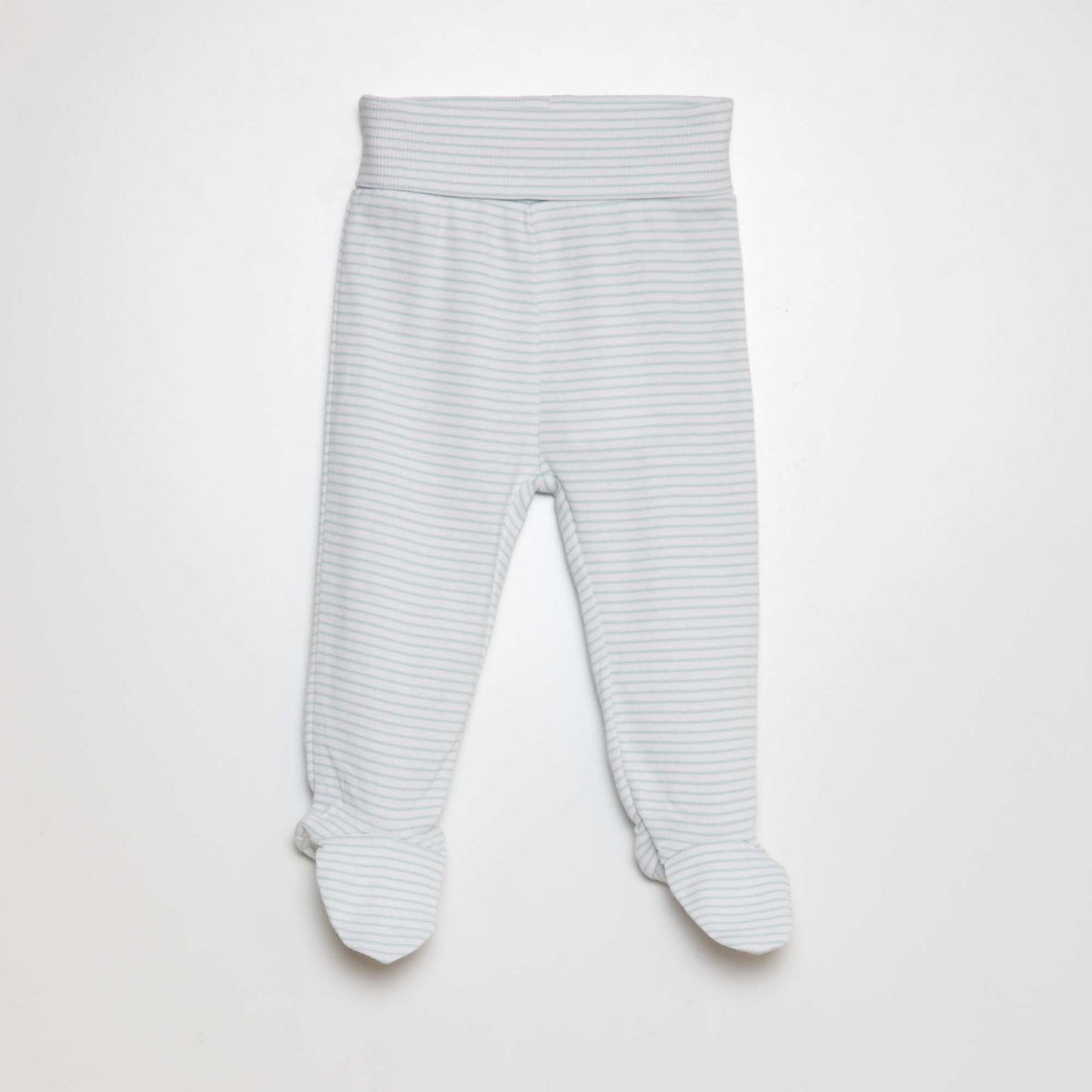 Pack of cotton leggings - 2-piece set BLUE