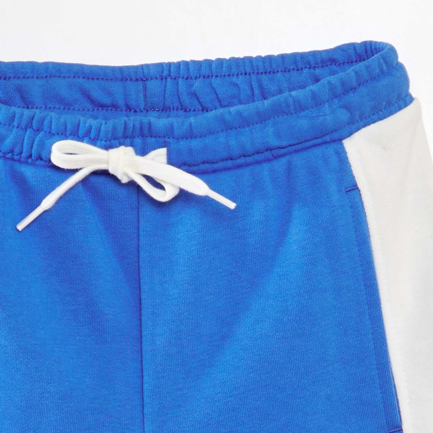 Lightweight sweatshirt fabric shorts BLUE