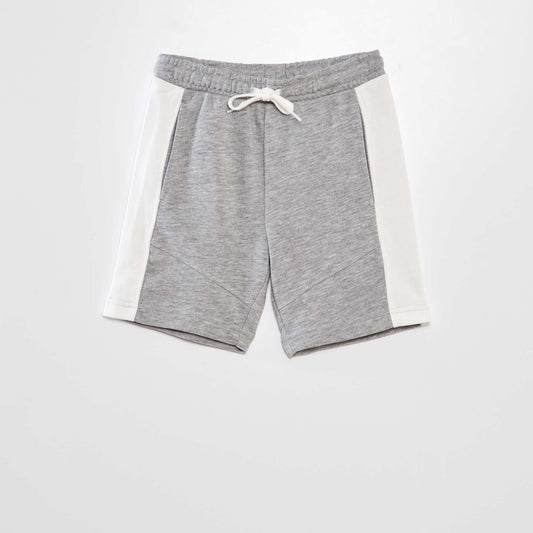 Lightweight sweatshirt fabric shorts GREY