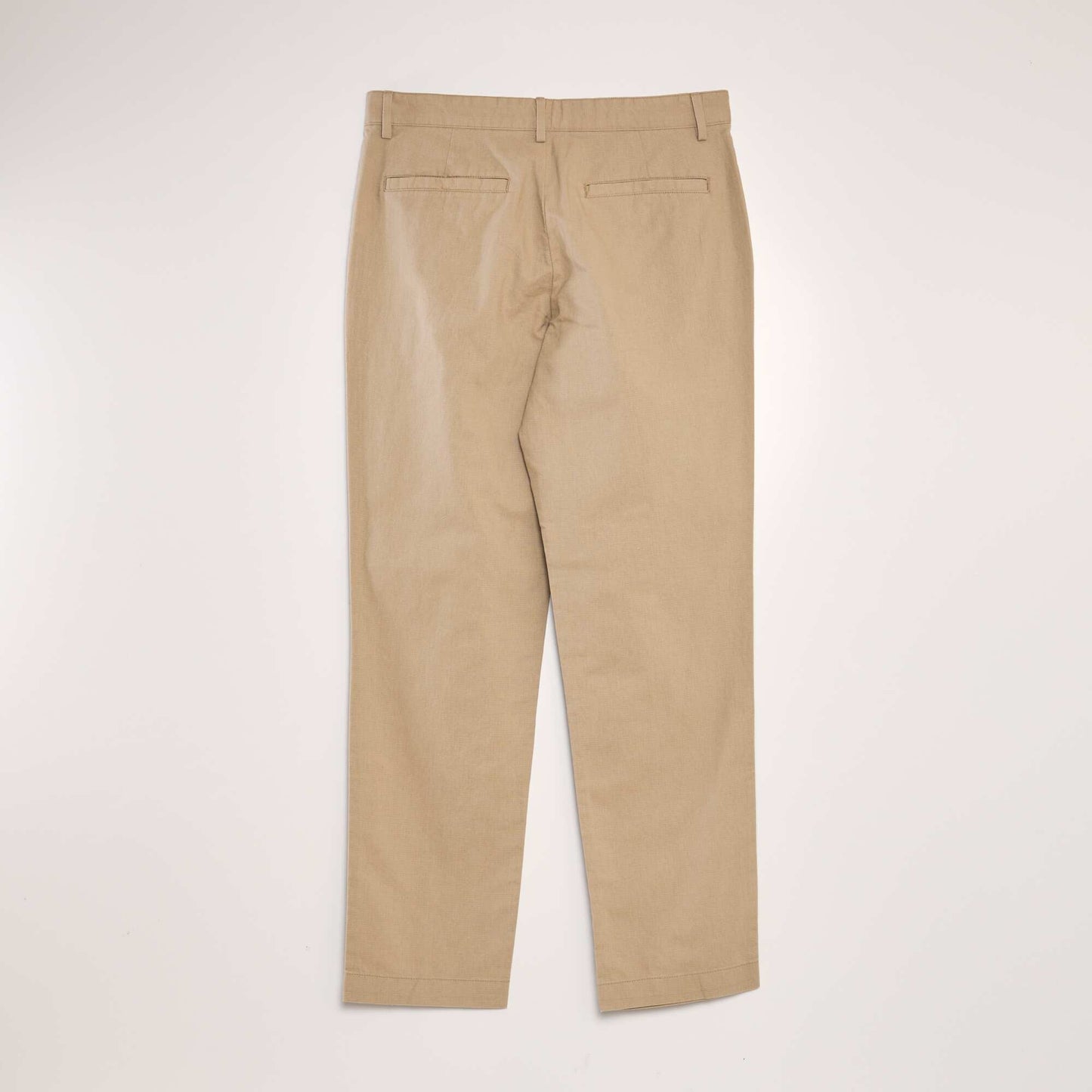 Straight-leg chinos BEIGE