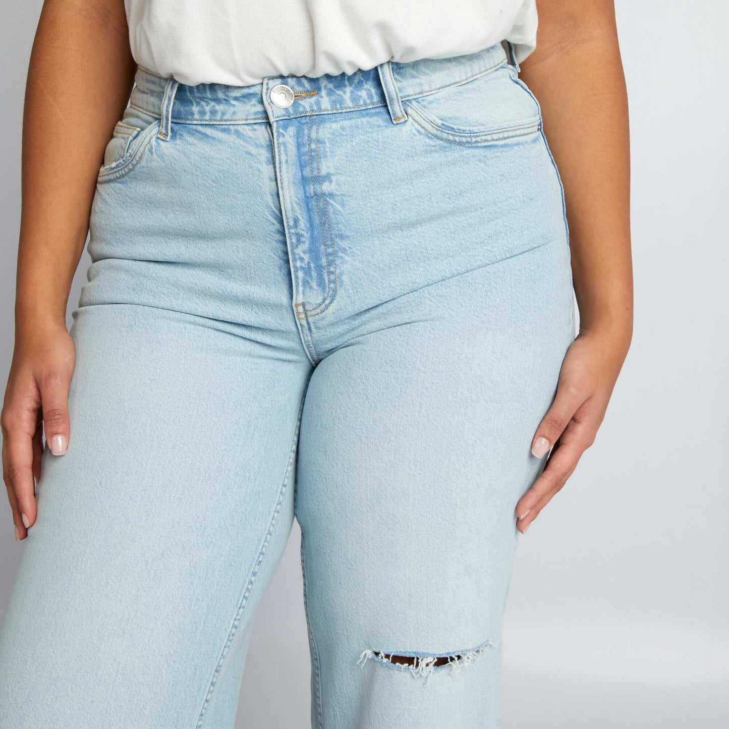 Wide-leg jeans BLUE