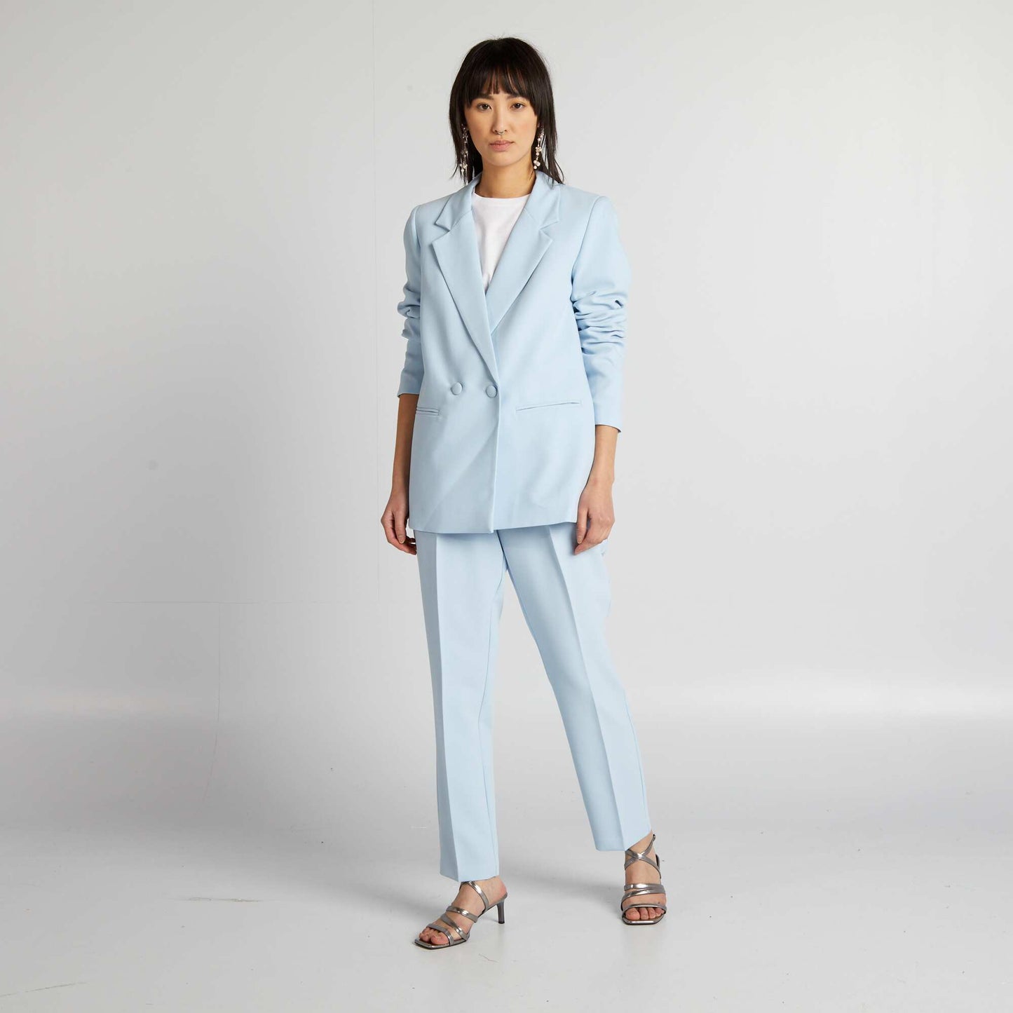 سترة بدلة أزرق