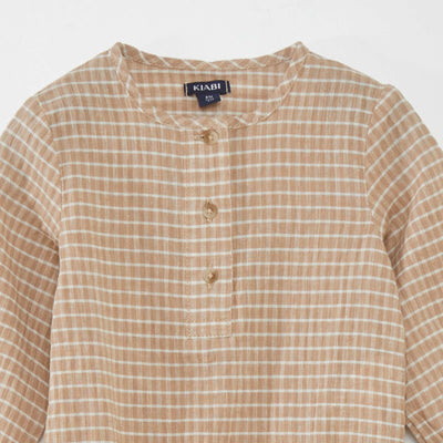 Long-sleeved bodysuit BEIGE